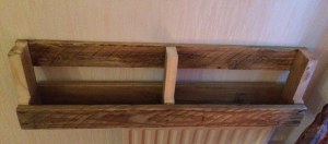 Étagère en palettes