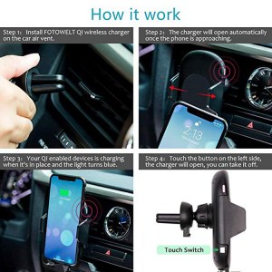 Newest Infrared Induction Fast Wireless Charger