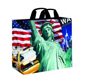 Sac de courses en polypropylene