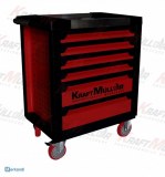 Caisse a outils 6/4 354 PCS ROUGE KRAFTMULLER