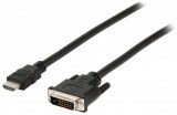 Câble HDMI High Speed Connecteur HDMI - DVI-D 24+1p Mâle 2.00 m Noir