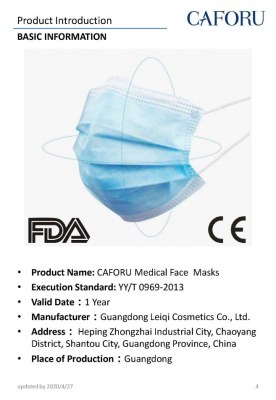 Masques chirurgicaux Type IIR