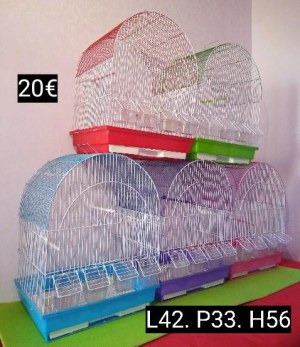GRANDES CAGES POUR OISEAUX
