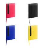 Bloc Notes "Merton" en Similicuir - Objet publicitaire AVEC ou SANS logo - Cadeau clien...