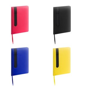 Bloc Notes "Merton" en Similicuir - Objet publicitaire AVEC ou SANS logo - Cadeau clien...