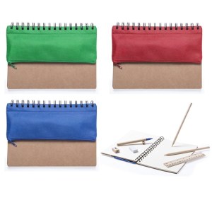 Cahier "Mosku" en Carton Recyclé - Objet publicitaire AVEC ou SANS logo - Cadeau client...