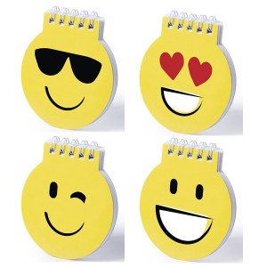 Cahier "Winlon" en Forme d'Émoticône - Objet publicitaire AVEC ou SANS logo - Cadeau cl...