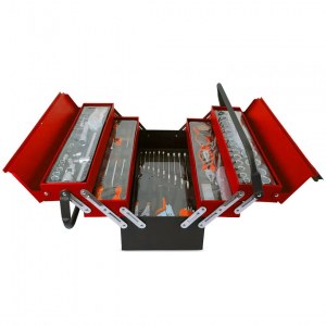 Mallette a Outils 85 PCS ROUGE KRAFTMULLER