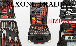 Caisse à outils 186 pièces avec système de cliquets haut de gamme