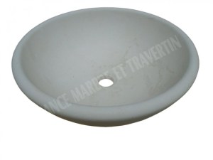 Calcaire Limestone Vasque Bol Arrondi