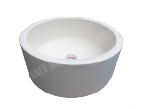 Calcaire Limestone Vasque Cylindre
