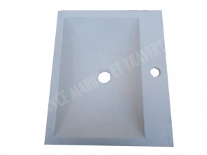 Calcaire Limestone Évier 50x40 cm