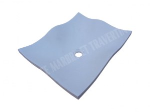 Calcaire Limestone Vasque Feuille 50x40 cm