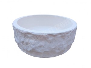 Calcaire Limestone Vasque Cylindre