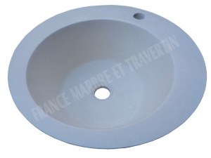 Calcaire Limestone Vasque Croissant