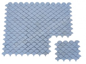 Calcaire Limra Arabesque & Motif Mosaïque 31x25 cm