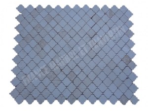 Calcaire Myra Beige Arabesque & Motif Mosaïque 31x26 cm