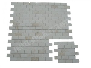 Calcaire Myra Beige 4,8x10 cm Mosaïque