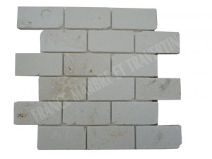 Calcaire Myra Beige 4,8x10 cm Mosaïque