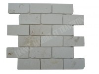 Calcaire Myra Beige 4,8x10 cm Mosaïque