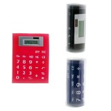 Calculatrice Souple "Roll Up" Magnétique en PVC - Objet publicitaire AVEC ou SANS logo...