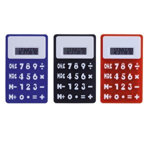 Calculatrice Rollie en Silicone - Objet publicitaire AVEC ou SANS logo - Cadeau client...