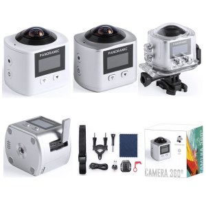 Caméra Sportive 360° Logans Multilingue - Objet publicitaire AVEC ou SANS logo - Cadeau...