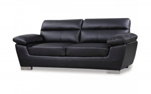 Lot de 10 canapés en cuir reconstitué