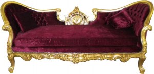 Canapé baroque pour mariage