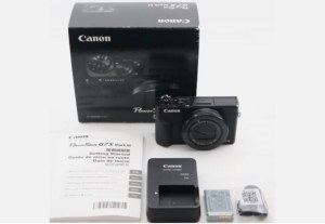 Canon PowerShot G7 X Mark III 3 Digital Camera BLACK