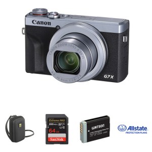 Canon PowerShot G7 X Mark III Digital Camera Deluxe Kit (Silver)
