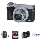 Canon PowerShot G7 X Mark III Digital Camera Deluxe Kit (Silver)