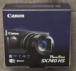 Canon PowerShot SX740 HS 20.3MP 4K Digital Camera Black