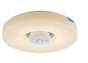 Lots de Plafonnier LED pour montage intérieur universel avec détecteur de fumée intégré