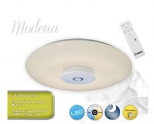 Lots de Plafonnier LED pour montage intérieur universel avec détecteur de fumée intégré