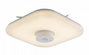 Lots de Plafonnier LED pour montage intérieur universel avec détecteur de fumée intégré