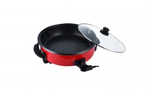 Pizza Pan / Poêle électrique multifonction Royal Swiss 42 cm, 1500 Watt , Modèle : DV...