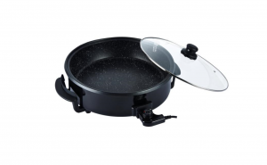 Pizza Pan / Poêle électrique multifonction Royal Swiss 42 cm, 1500 Watt , Modèle : DV...