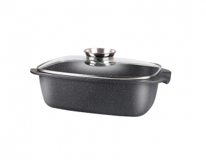 Rôtissoire, braisière en Pierre 35cm