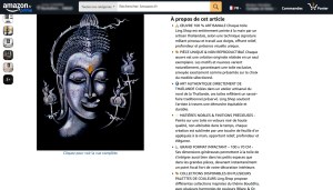 Lot de 24 toiles Bouddha artisanales – Blanc Pur – 100×70 cm – Neuves