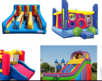 Jeux, Toboggans et Chateaux Gonflables à l'export