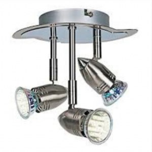 Lot de 200 luminaire pour 3 spots. Norme CE.