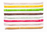 Fin de série pailles Comestibles SORBS