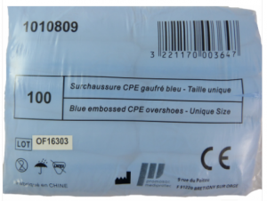 SURCHAUSSURES JETABLES