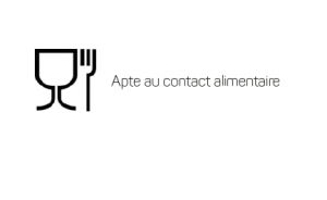 Tablier , Tablier PE HD ECO gaufré blanc 15µ