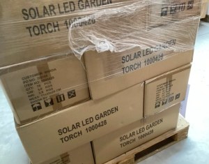 Lampe de jardin lumineuse , modele torche