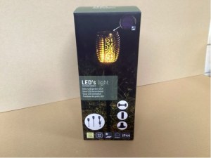 Lampe de jardin lumineuse , modele torche