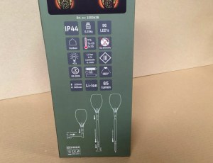 Lampe de jardin lumineuse , modele torche