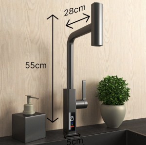 Mitigeurs de cuisine avec écran LED