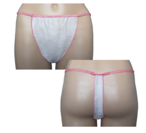 STRINGS FEMME ROSE SPUNBOND (100 UNITÉ)
